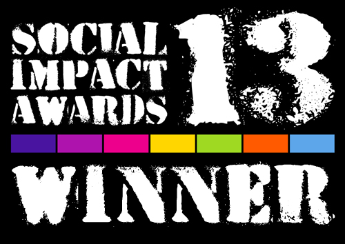 Social Impact Award winner badge