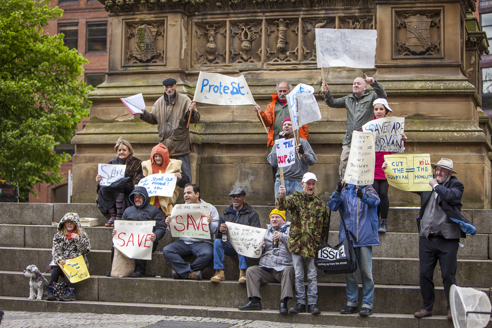 The Soup Van Protest