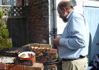 David as BBQ chef 2017