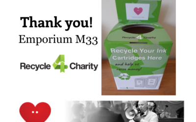 Recycle printer cartridges and support us!