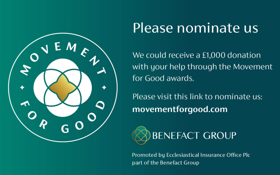 Please nominate us …